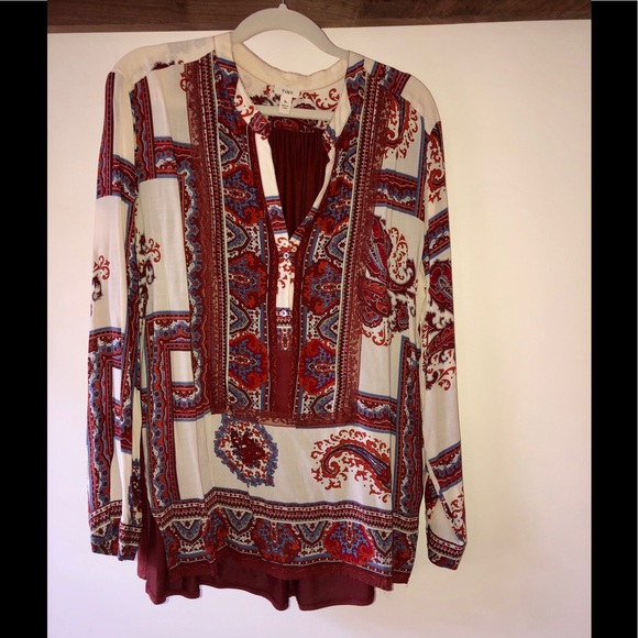 Tiny Tops - ANTHROPOLOGIE PAISLEY TUNIC